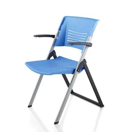 Conference Chair Commercial Furniture Office Furniture High grade plastic folding training chair with board office chair 2017