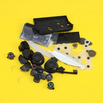 

High Quality L1 R1 L2 R2 ABXY Trigger Button with Analog Joystick Cap Replacement for Playstation 4 for PS4 Controller JDM-011