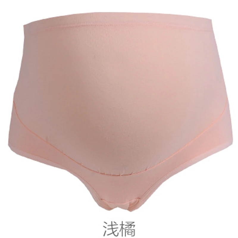 

High Waist Underwear Pure color Maternity Clothings Cotton Intimates plus size pregnant woman underwear pregnancy clothes 2018