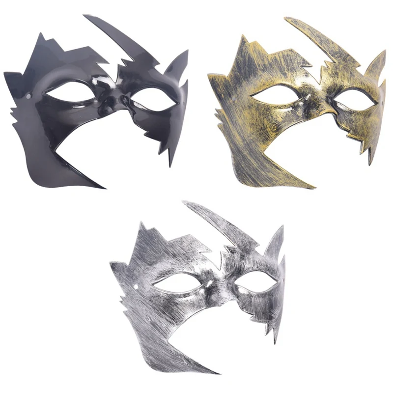 

Party Masks For Masquerade Halloween Venetian Costumes Carnival Mask For Anonymous Mardi Burnished x