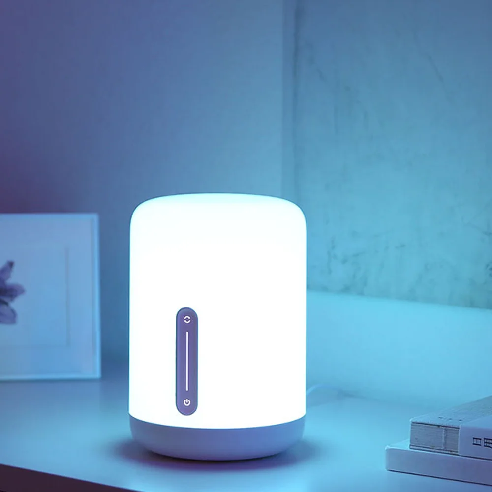 New Arrival Original Xiaomi Mijia Bedside Lamp 2 Bluetooth WiFi Connection Touch Panel APP Control