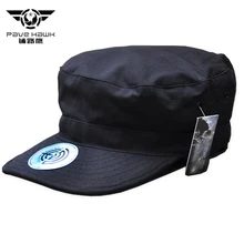 Модные хлопковые Для мужчин s Шляпа Унисекс Для женщин Для мужчин плоская крыша Военная шляпа кадетский патруль широкополая шляпа Бейсбол Бейсболка Snapback Повседневное Кепки s