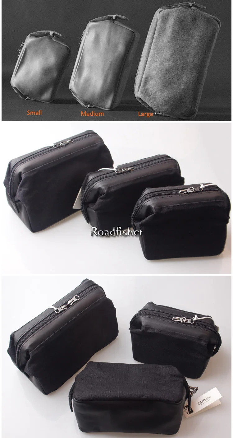 Roadfisher Натуральная Кожа Камера сумка Вставка Карманный чехол для Fujiflim XA2 X-A3 Leica M sony A7 Nikon Canon Rolleiflex