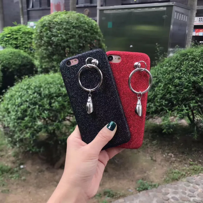 1pcs Phone Case Sparkling horns For iPhone 7 7P 6/6S 6P 3D Phone Case