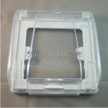 Transparent Switch Cover Switch Socket Panel Waterproof Box 