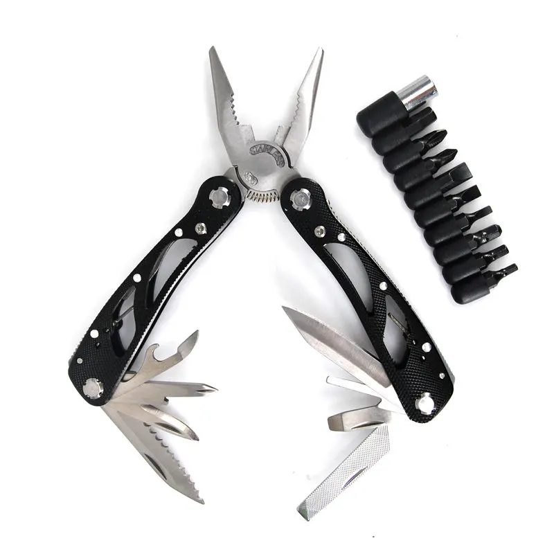 

24 In 1 Multifunctional Folding Pliers Multitool MT-6252 Outdoor Camping Climbing Knife Plier Cable Cutter With Screwdriver Kit