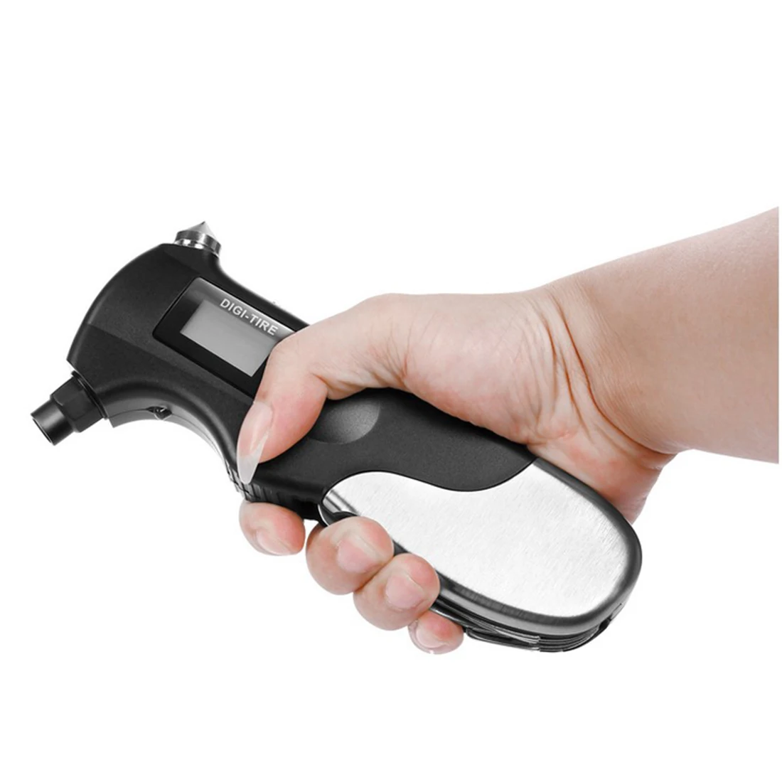 Prix pour Vente chaude lampe de poche d'urgence de manomètre outil LCD numérique de voiture tyr Tire Pressure Gauge compteur marteau pour auto moto vélo Prix pour Vente chaude lampe de poche d'urgence de manomètre outil LCD numérique de voiture tyr Tire Pressure Gauge compteur marteau pour auto moto vélo