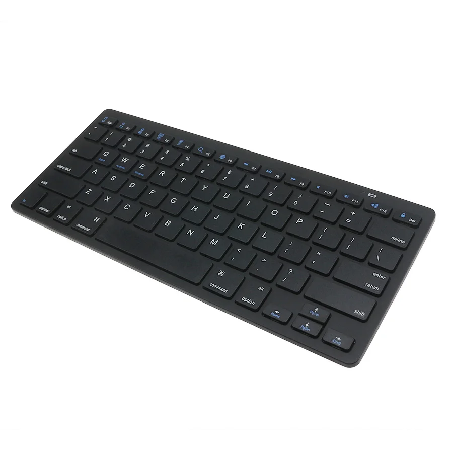 

FASTDISK Ultra Slim Wireless Bluetooth Keyboard for iPad 2 3 4 for Mac Powerbook iBook for Macbook Silver/Black