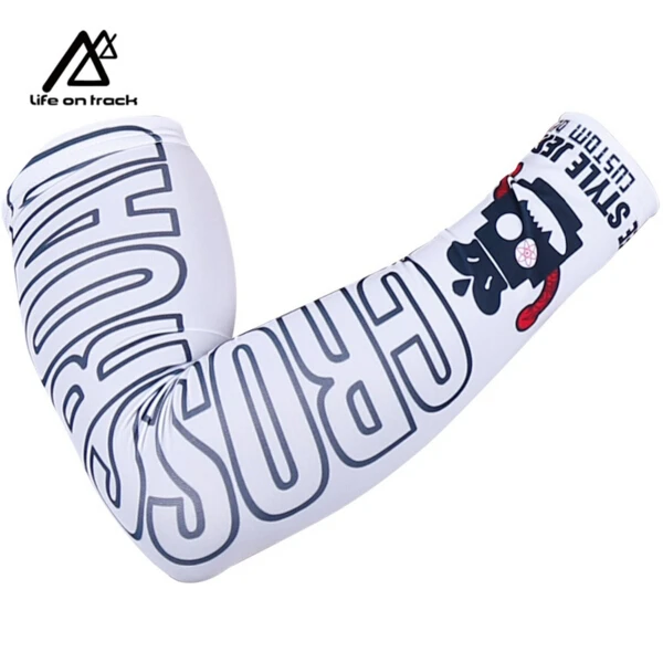 

one pair Cycling Arm Sleeves Warmers Basketball Stretch Shooting Elbow Pads Elasticity Sport Guard Accessories New Arrival