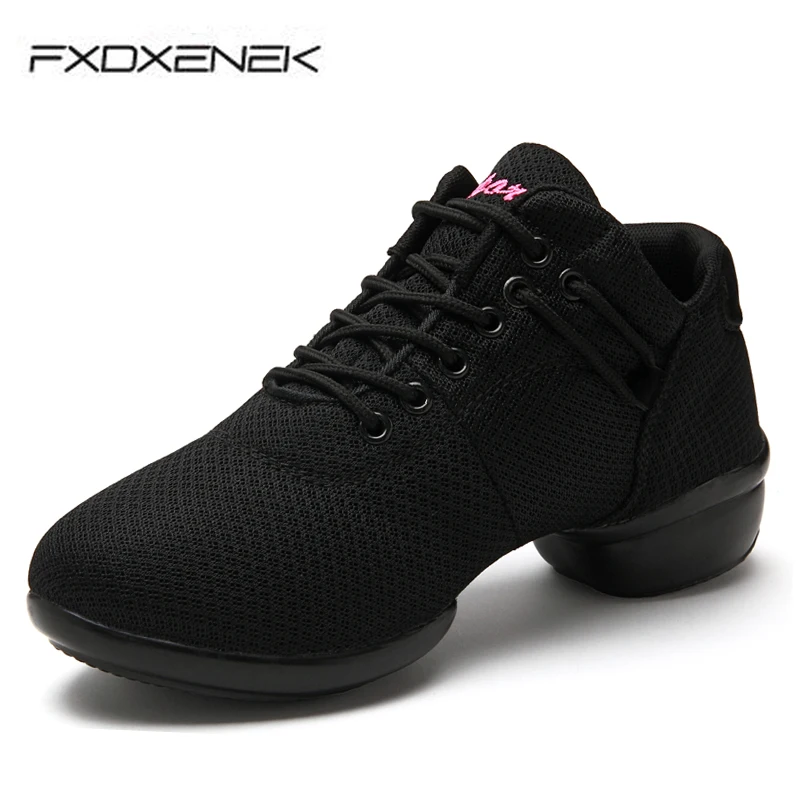 

Size 35-41 Dance Sneakers For Women Soft Outsole Dance Shoes Comfortable Ballroom Dance Shoes Women Cheap Dancing Jazz Sneakers