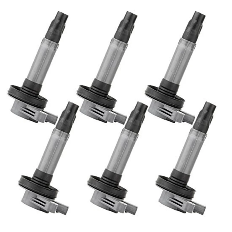 

6PCS Ignition Coils Pack For Ford Edge Explorer F-150 Taurus MKS MKT 07-16 7T4Z-12029-E CY01-18-100A DG520 UF-553 7T4E12A375EA