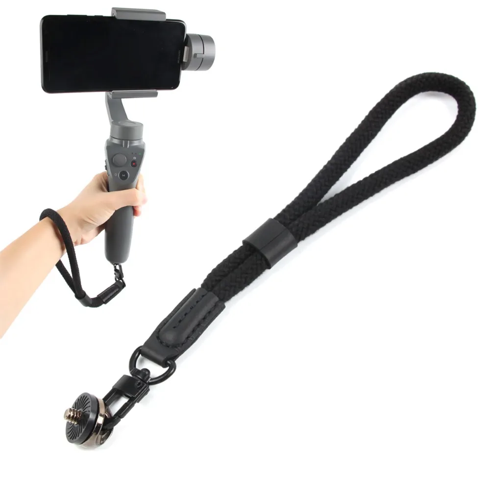 

1/4 Screw DIY Hand Strap Safe Line Sling Lanyard for ZHIYUN Smooth / DJI OSMO Mobile 2 Handheld Gimbal Camera