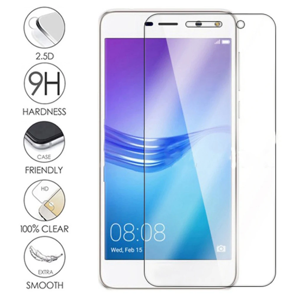 Для Huawei Y6 2017 защитное стекло на Huwai Y7 закаленное huawai Y5 ii Y3 Pro Защитная пленка для