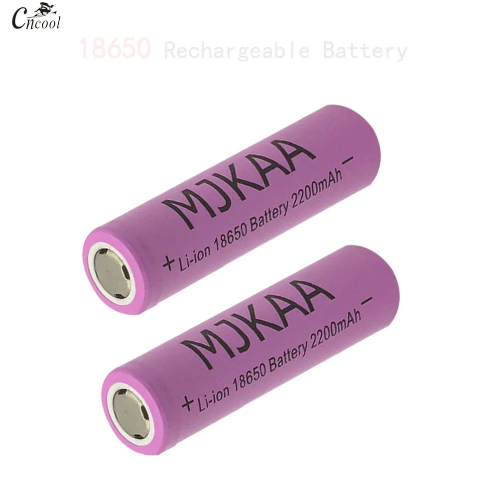 

12pcs/lot 18650 Rechargeable Batteries(Not AA battery) 3.7v 2200mAh Lithium Li-ion Battery for Power Bank 18650 3.7v 18650 batte