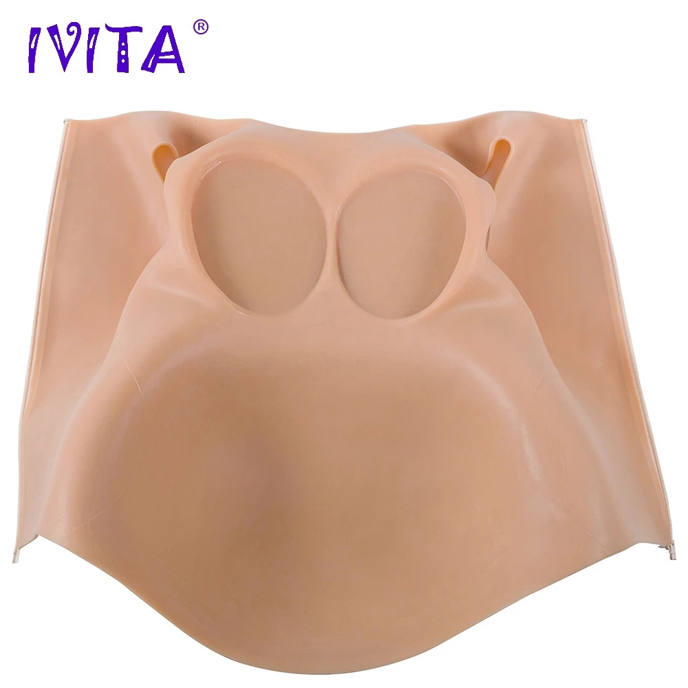 Реалистичная силиконовая форма для груди IVITA 6300 г искусственные трансвеститов