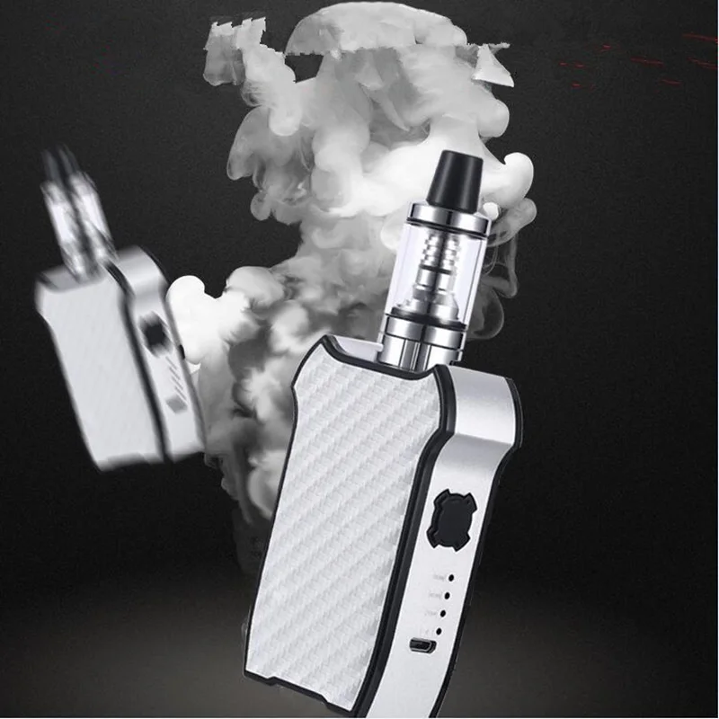 80W Huge Vapor Electronic Cigarette Kit 2200mah Vape Mod Box 2.0ml Vaporizer Hookah Vaper Shisha Pen E Cig Smoke LED Smoking Kit