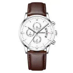 Для мужчин s часы лучший бренд класса люкс для мужчин часы модные часы Relogio Masculino Военная Униформа кварцевые наручные часы