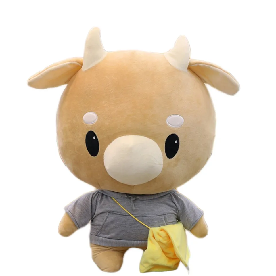 

25/45cm Plush Toys Whats Wrong With Secretary Kim Hard Cow Cute Bitter Cow Cartoon Korean Drama Secretary Soft Pillows