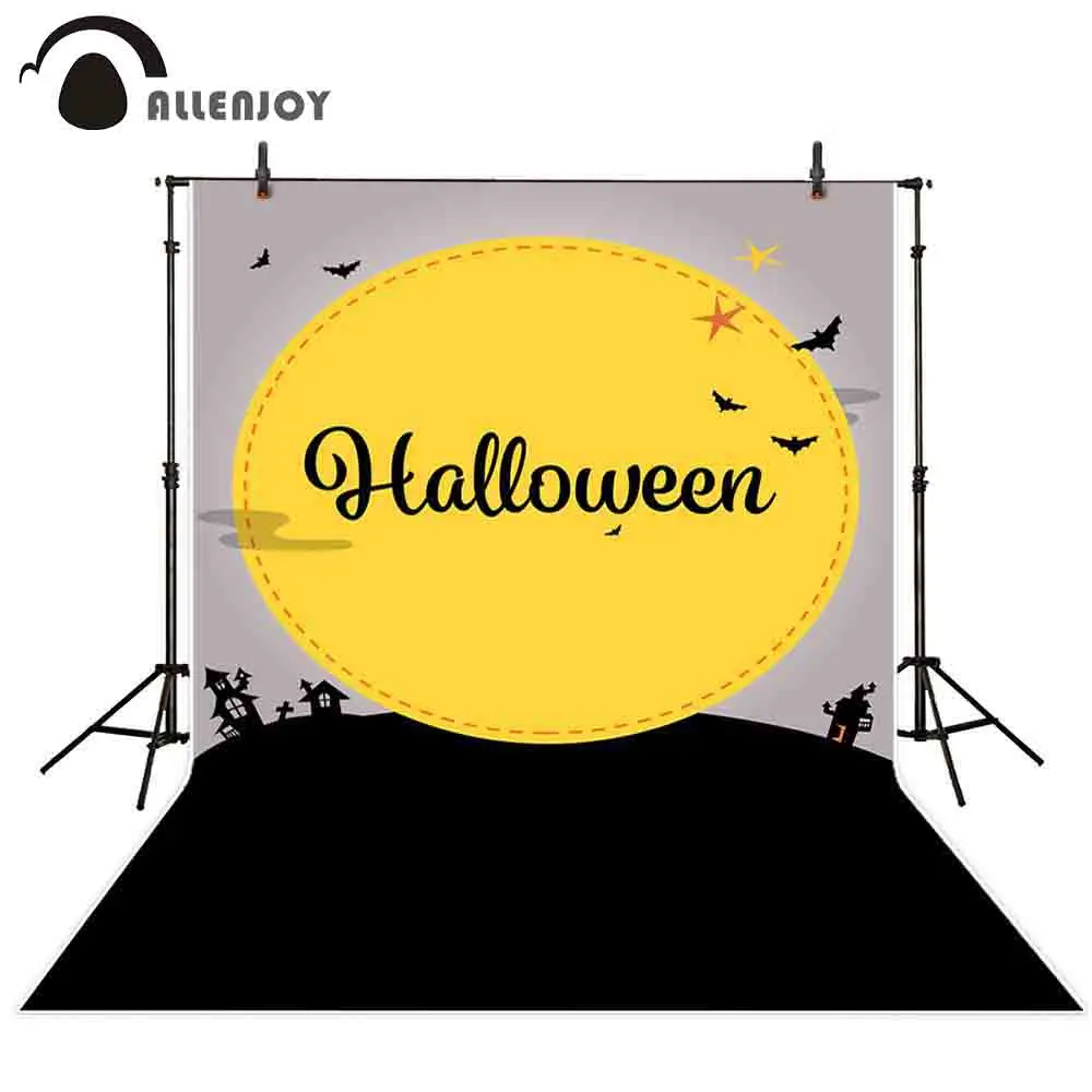 Allenjoy фон для фотографий Хэллоуин летучие мыши с принтом Звезда из мультфильмов