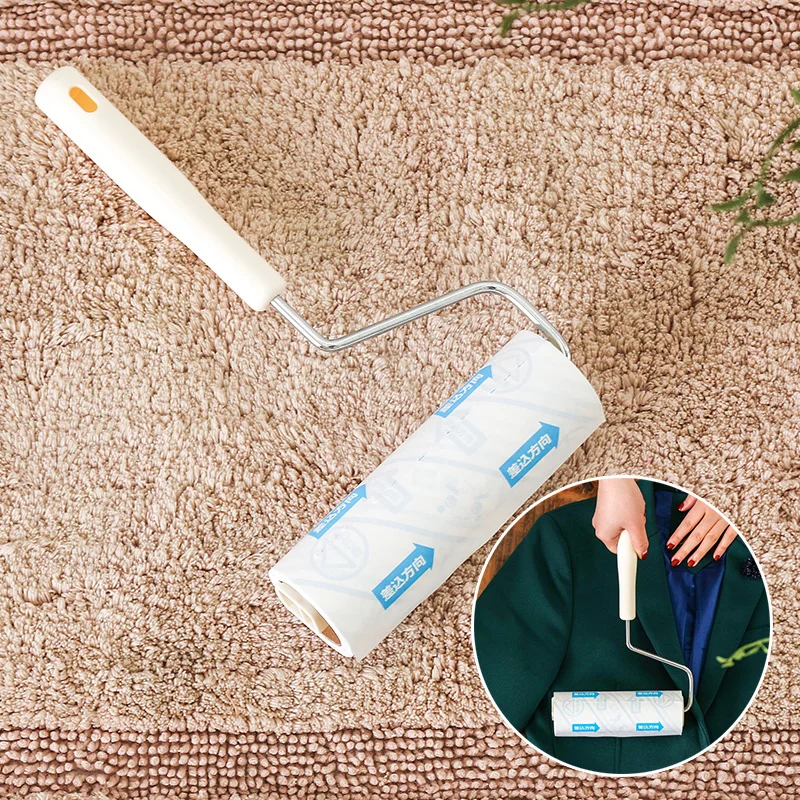 1 Piece Carpet Cleaning Mop Debris Roller Brush Dust Cleaning Brush