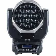 2 шт./лот светодиодный источник света 19x12 Вт 4 в 1 RGBW Led zoom движущаяся головка для сценического освещения professional dj equpment