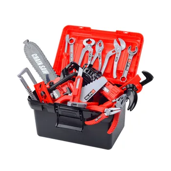 

Children Pretend Play Toys Toolbox Set Simulation Repair Tool Drill Screwdriver Repair Kit House play Toys Tool Set for Boy Girl