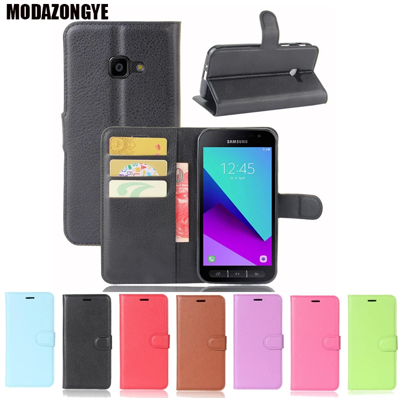 Флип-чехол для Samsung Galaxy Xcover 4, PU кожаный чехол для телефона Samsung Xcover 4, Galaxy X Cover4, G390F, G390 SM-G390F