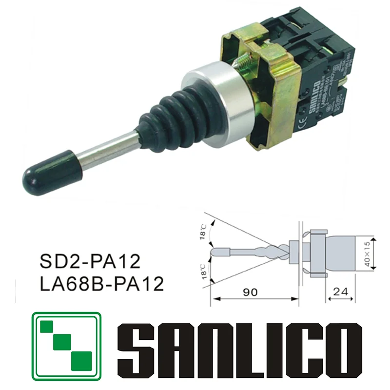 2no 2position Cross Rocker Switch Sd2 Xd2pa12 Xd2pa22 / 2no2nc ...