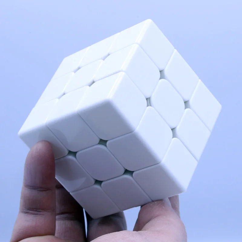Магический кубик 3х3х3, черный, белый цвет головоломки игры Neo Cubo Magico, Обучающие Развивающие игрушки для детей