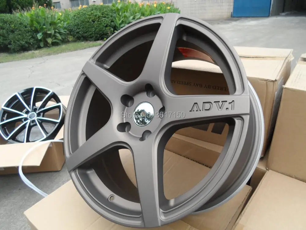 18x8J колеса диски PCD 5x114 3 центр отверстия 73 1 ET45 с колпачками ступицы|Диски колёсные|
