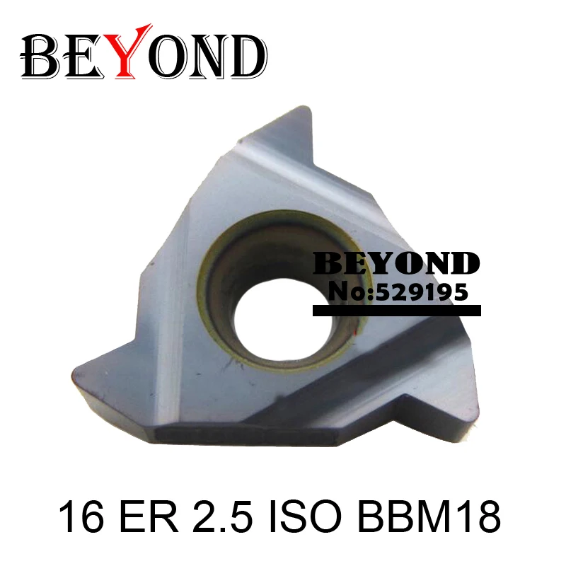 

16 ER 2.5 ISO BBM18 ,Indexable Tungsten Carbide Threading Lathe Inserts for Threaded Lathe Holder,thread turning tool holders