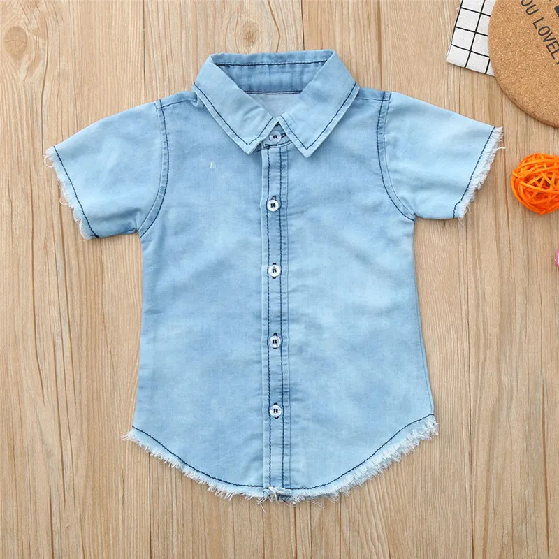 

Child T-shirts Children's Kids Boys Girls Short Sleeve Cartoon Letter Print Tops T-shirt 12M-5T child A20
