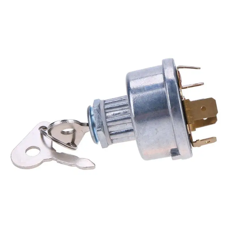 12 V interruptor 3 posición Voiture acero gasolina arranque relés Barco interruptor de Llave de encendido arranque Llave Barco Auto Accessoreis