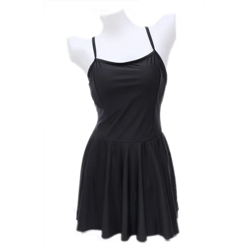 One Piece Solid Black Female Swimsuit Japanese Skirt Bandege Sexy Swimming Suit Bathing Suit For Women Beachwear Suit Summer5