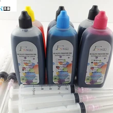 6 видов цветов PGI-550 краситель чернила для канона PIXMA MG6350 MG7150 iP8750 MG7550 принтер устойчивы к ультрафиолетовому излучению фоточернила шприц с