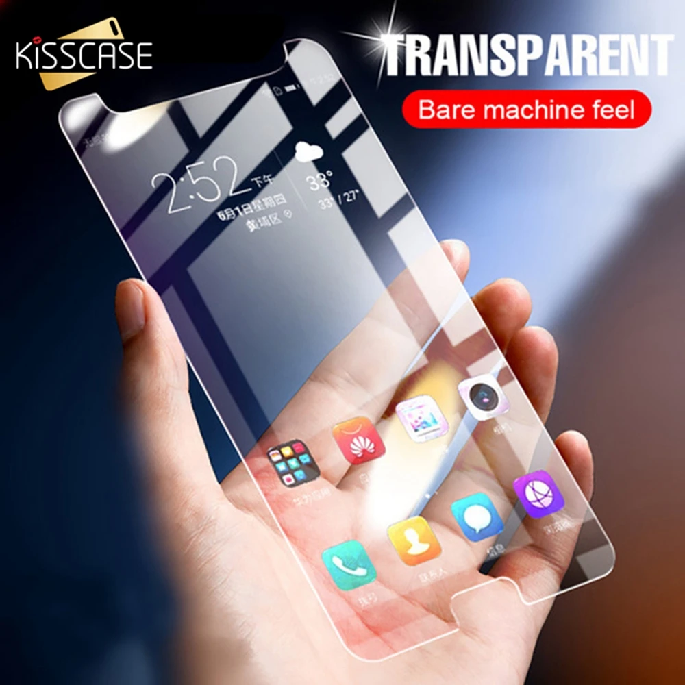 KISSCASE 2.5D прозрачной защитной закаленное Стекло для samsung Galaxy J5 J7 2017 ЕС Экран