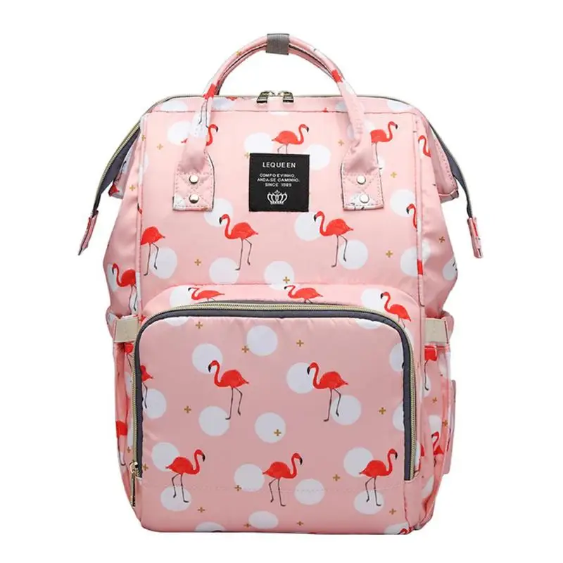 

Maternity Diaper Bag Travel Mummy Backpack Nappy Changing Bags Large Capacity Waterproof Nursing Bag Wet Swan Bag For Baby Care