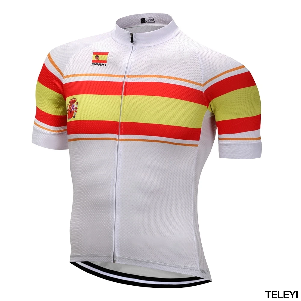 teleyi NEW 2018 nowgonow Team Men's Short Sleeve Jersey Pro Cycling