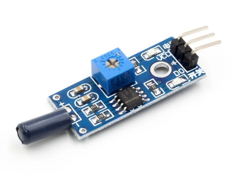 Модуль датчика вибрации Вибровыключатель модуль сигнализации для arduino комплект