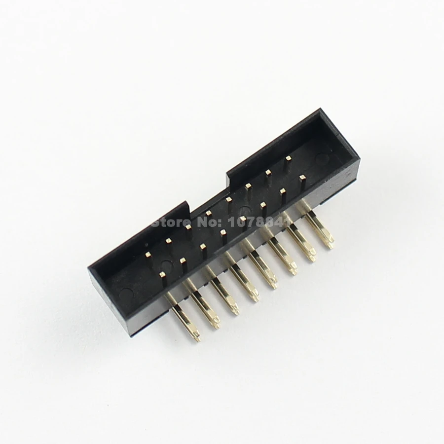 100 шт. в партии 2 мм 2x8Pin 16 Pin правый угол штырь Shrouded IDC Box коннектор|connector 2mm|connector