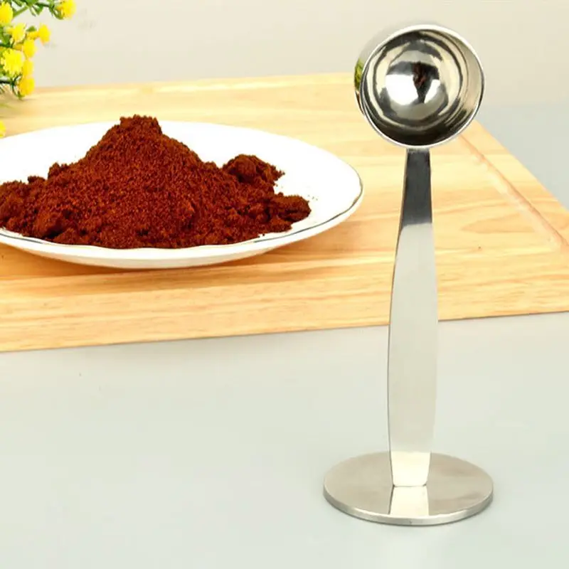 إسبرسو حامل القهوة قياس عبث ملعقة الفولاذ المقاوم للصدأ القهوة والشاي أدوات عبث Coffeeware إسبرسو حامل القهوة قياس عبث ملعقة الفولاذ المقاوم للصدأ القهوة والشاي أدوات عبث Coffeeware