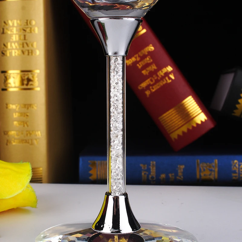 Хороший короткий стебель Бокалы из стекла набор из 2 шампанского Свадебные фужеры хрустальные бокалы для питья короткие Бокалы Для Вина Дешевые вечерние