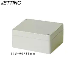 Струйное 1 шт. высокое качество Водонепроницаемый крышка Пластик электронные Проект Box Корпус 115 х 90 х 55 мм