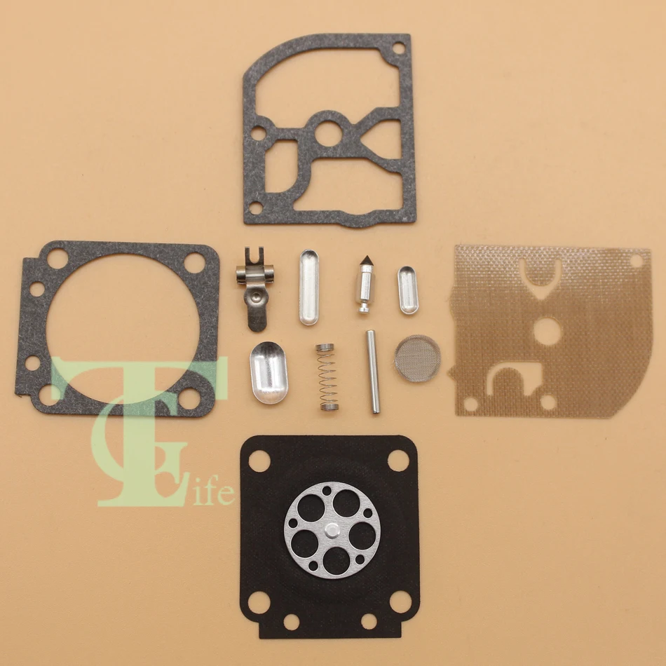 

2Pcs/Lot Carburetor Repair Kit Fit Stihl MS180 018 MS170 017 ZAMA C1Q-S43 C1Q-S43A C1Q-S43B C1Q-S57 C1Q-S57A C1Q-S57B C1Q-S137