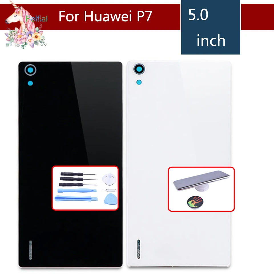 Задняя крышка батарейного отсека для Huawei Ascend P7 | Мобильные телефоны и аксессуары