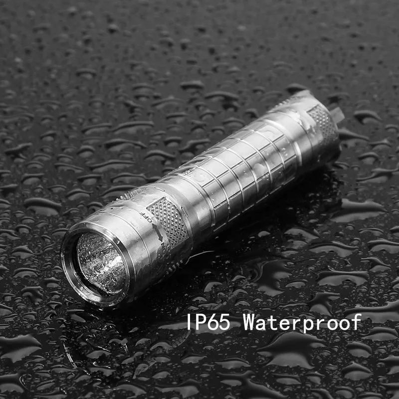 Jiguoor Ti3A титановый Nichia 219C 85LM 4 режима мини EDC светодиодный фонарик AAA нейтральный
