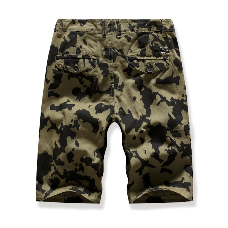 MOGU мужские шорты 2019 модные пляжные шорты мужские камуфляжные шорты в стиле милитари короткие мужские брюки бермуды Рабочая одежда