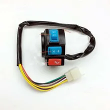 Левый Электрический трицикл ручка переключатель все алюминиевые принц переключатель в сборе стерео рулевое расстояние