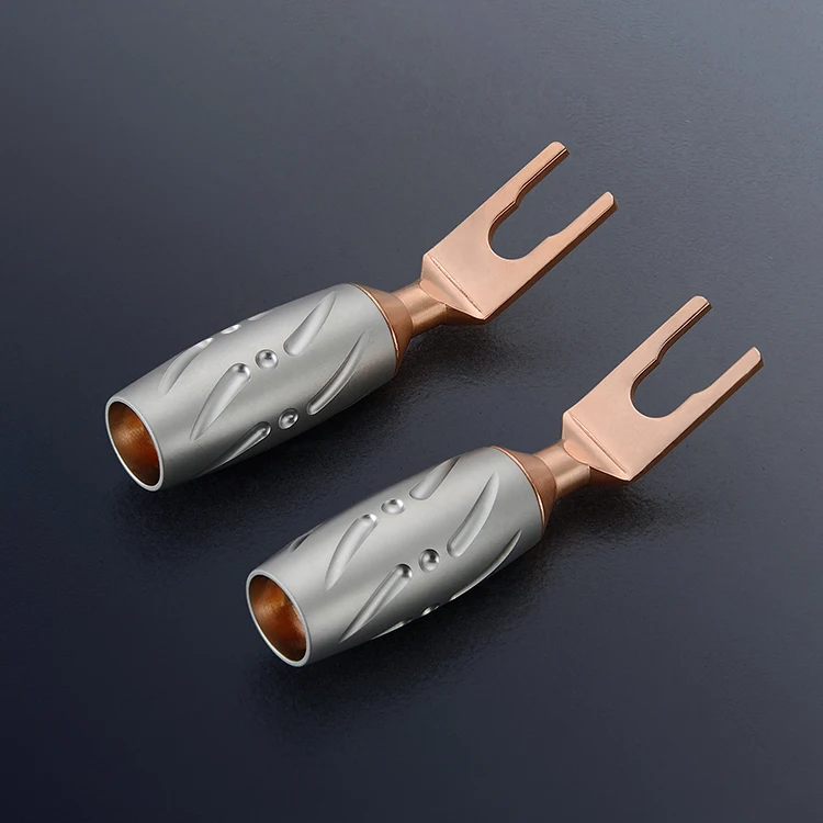 4 шт. медные наконечники динамика viборга VS701|speaker cable plug|y plugend plug |