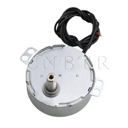 CNBTR серебро AC220V 4-5 об./мин. Шестерни Синхронный Снижение Шестерни двигателя для нагревателя голову движущихся механизм продукта